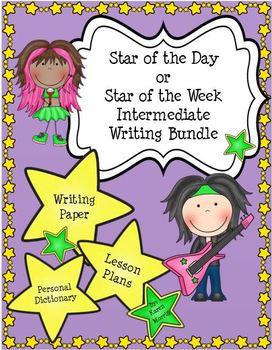 Preview of Star of the Day Bundle for 3-5: Star of the Day Plans, Certificates & MORE