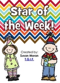 Star of the Week! Classroom booklet
