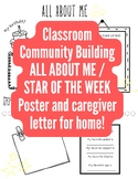 Community Building "All About Me" / Star of the Week  Post