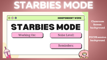 Preview of Starbies Mode - FOCUS Day