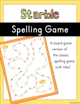 Preview of Starble Spelling Game