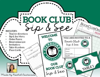 Preview of Starbooks Book Club Sip and See