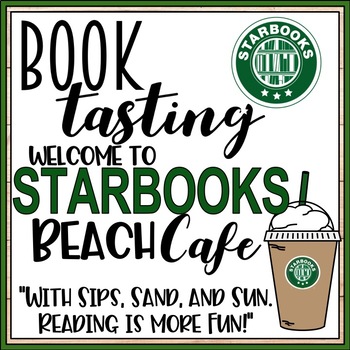Preview of Starbooks Cafe Book Tasting Activity Event Set End of the Year