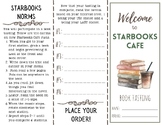 Starbooks Cafe- Secondary Book Tasting Menu Activity Sheet