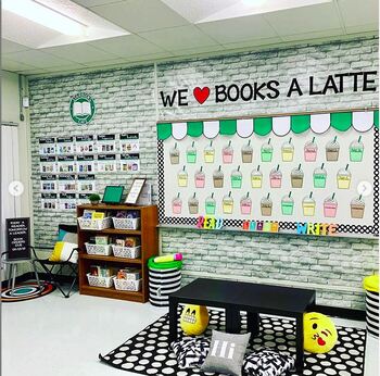 Starbooks Class Library Theme Decor by The Dog Ate My Lesson Plan