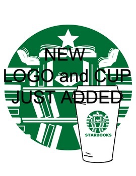 Starbooks Coffee Themed Bulletin Board Accessories Clip Art and Awning