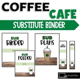 Starbooks Sub Tub Substitute Folder Sub Binder Coffee Themed Starbucks