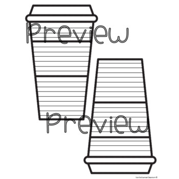starbucks coffee cup outline