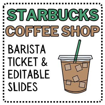 Preview of Starbucks Day Slides & Barista Ticket | Great for Test Prep & Study Sessions!