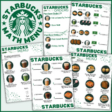 Starbucks Math Menu Add & Subtract Money/Decimals