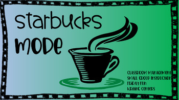 Preview of Starbucks Mode PowerPoint **Editable Slides**