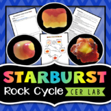 Rock Cycle Lab Activity Using Starbursts - EDITABLE
