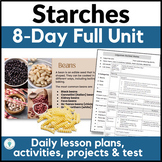 Starches Unit for Culinary Arts Curriculum - Prostart - Fa