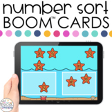 Starfish 0-20 Number Sort Boom™ Cards - Distance Learning 