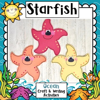 Preview of Starfish | Ocean Theme Craft | Summer