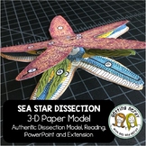 Sea Star - Starfish Paper Dissection - Scienstructable 3D 