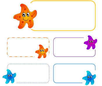 starfish name tags by childrenarethefuture teachers pay teachers