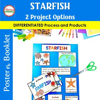 Preview of Starfish Ocean Animal Research Project