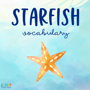 Preview of Starfish by Lisa Fipps Vocabulary Resources