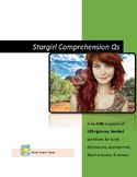 Stargirl Comprehension Questions by Chapter for Full Novel