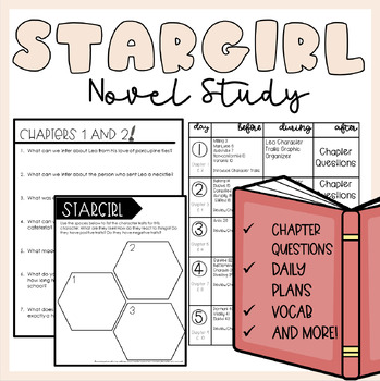 Preview of Stargirl | Novel Study | Printable | Independent Work Packet