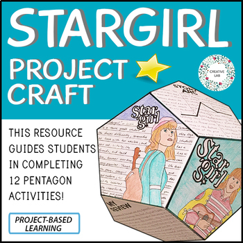 Preview of Stargirl - Novel Study Project Craft - Star Girl - PBL