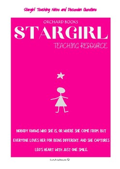 Preview of Stargirl Teaching Notes and Discussion Questions