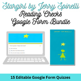 Stargirl by Jerry Spinelli Google Forms Reading Check Bundle
