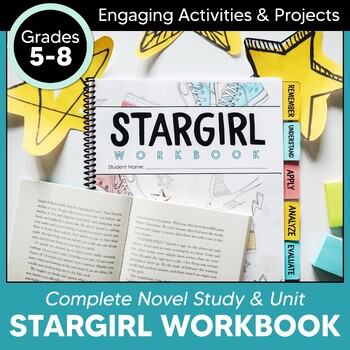 Preview of Stargirl by Jerry Spinelli Novel Study Unit & Workbook (Print + Digital)