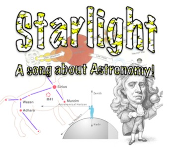 Preview of Starlight audio: a song about Astronomy