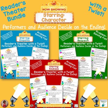 Preview of Starring Character: A Reader's Theater Bundle with a Twist!
