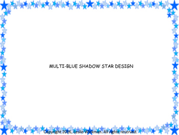 Preview of Starry Blue Frame Borders