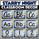 Starry Night Classroom Theme Decor | Van Gogh