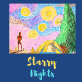 Starry Nights - Van Gogh - Art Project and Presentation