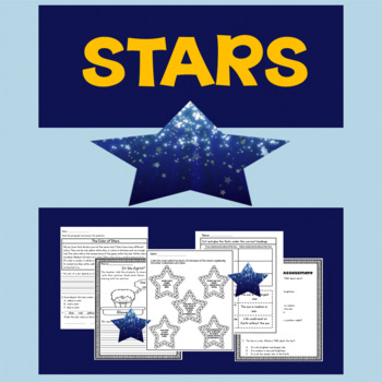 Preview of Stars S2E1 Reading Comprehension Passages and Activities