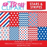 Stars And Stripes Digital Papers