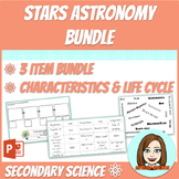 Stars Astronomy Bundle (Characteristics and Life Cycle)