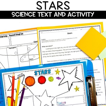 Preview of Stars Characteristics and Life Cycle Activity