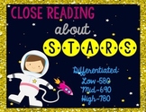 Stars {Differentiated Close Reading Passages & Questions}