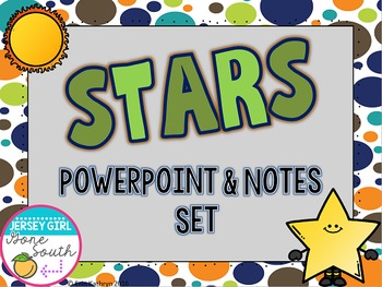 Preview of Stars PowerPoint and Notes Set