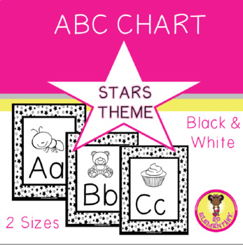 Abc Chart Black And White