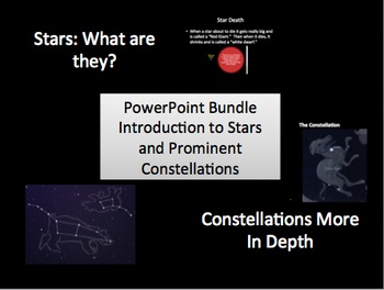Preview of Stars and Constellations Bundle