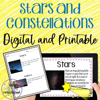 Preview of Stars and Constellations Digital and Prints