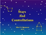 Stars and Constellations- posters and worksheets