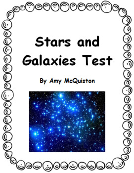 Preview of Stars and Galaxies Test and Study Guide