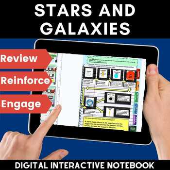 Stars And Galaxies Digital Notebook Interactive Notebook With Hr Diagram