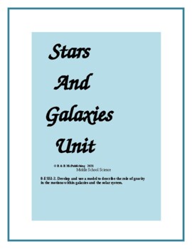 Preview of Stars and Galaxies Unit