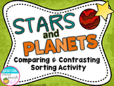 Stars and Planets Comparing & Contrasting Sorting Activity
