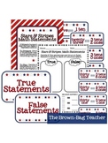 Stars and Stripes: True/False Math Statements
