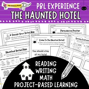 Preview of Start A Haunted House Hotel | Integrated Project-Based Learning Experience K-2